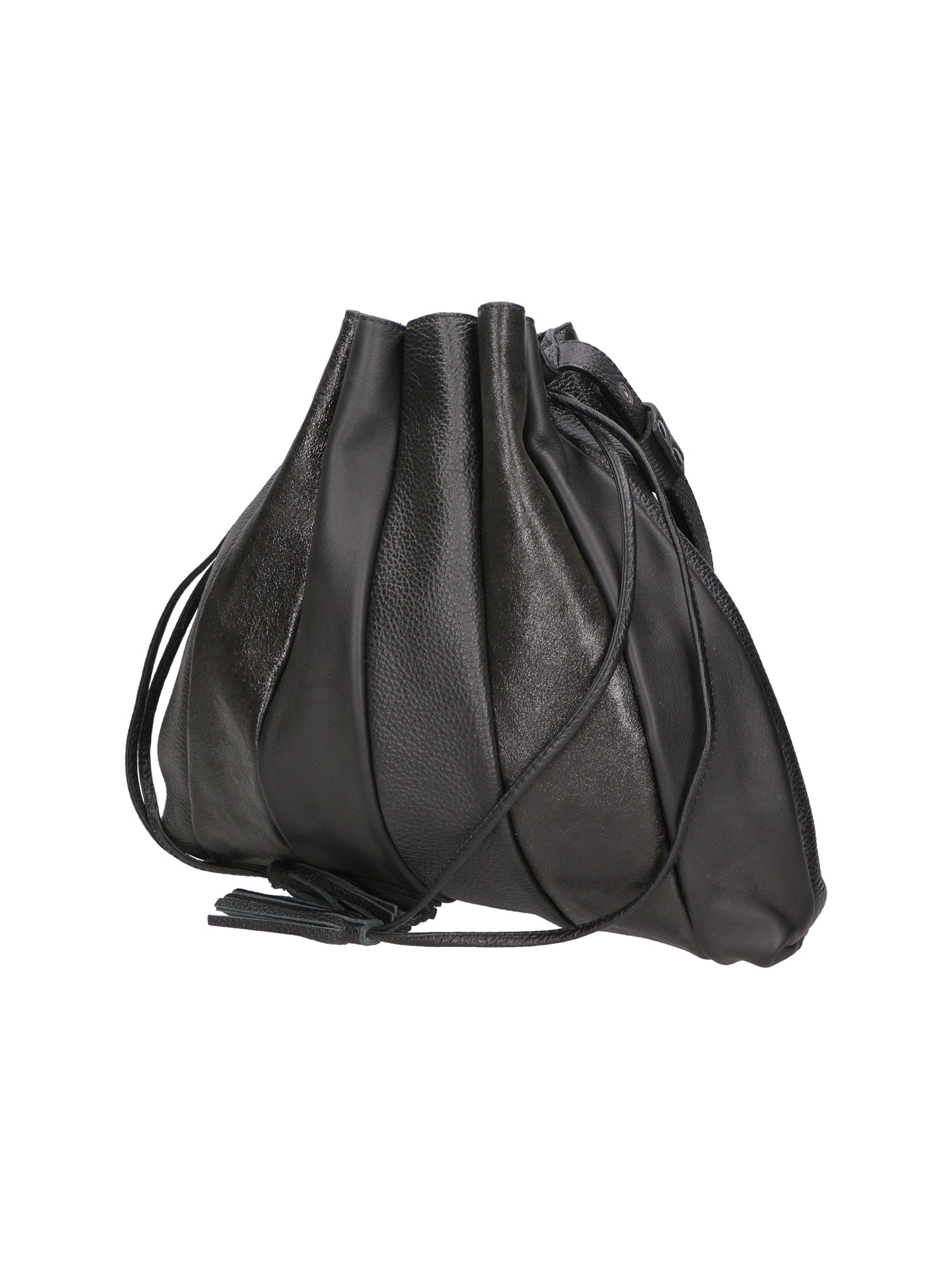Nunzia Borsa a spalla da donna Vera pelle 576042-NERO BLACK Chiara Ferretti