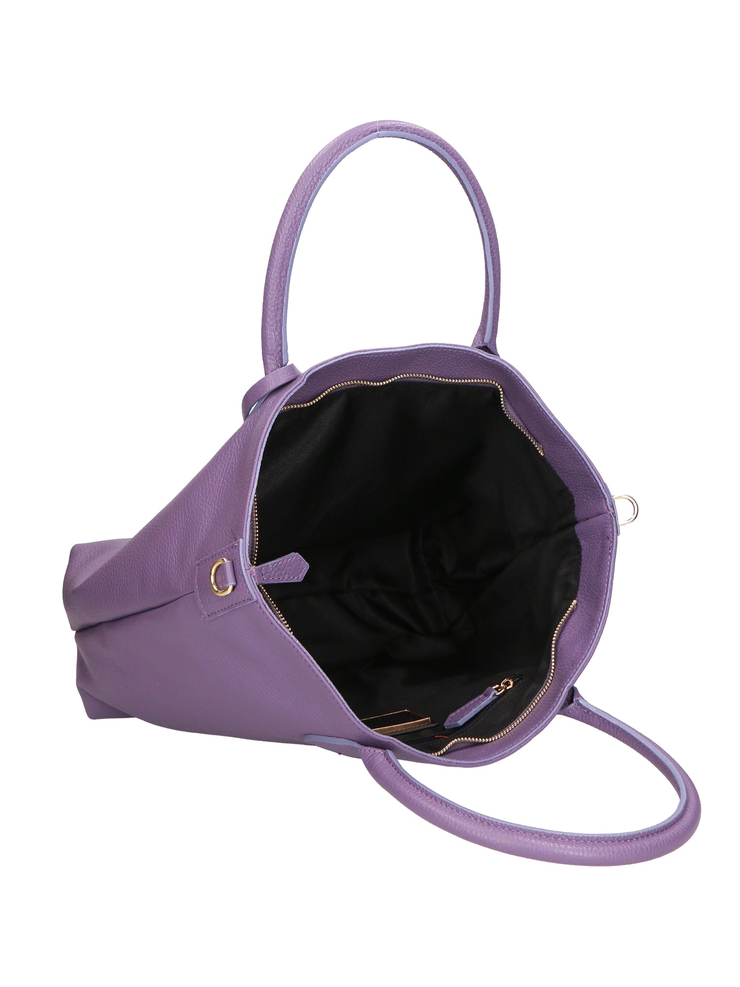 Sylvie Unisex-Handtasche aus echtem Leder, hergestellt in Italien, 34 x 30 x 9 cm