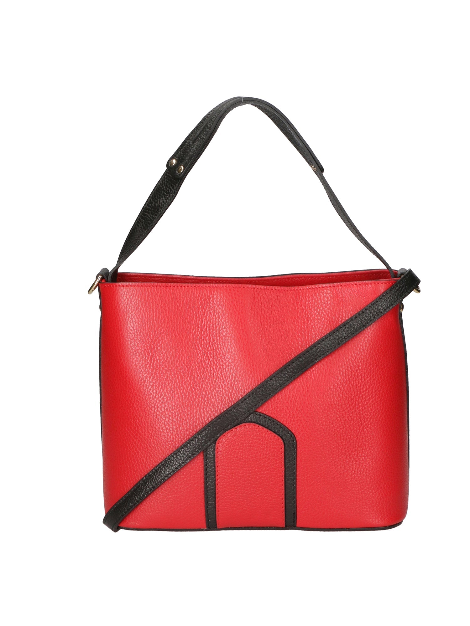 Erica Borsa a mano da donna Vera pelle 80071-ROSSO RED Chiara Ferretti