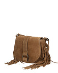 Iolanthe Borsa a tracolla da donna Vera pelle 1421-FANGO Chiara Ferretti