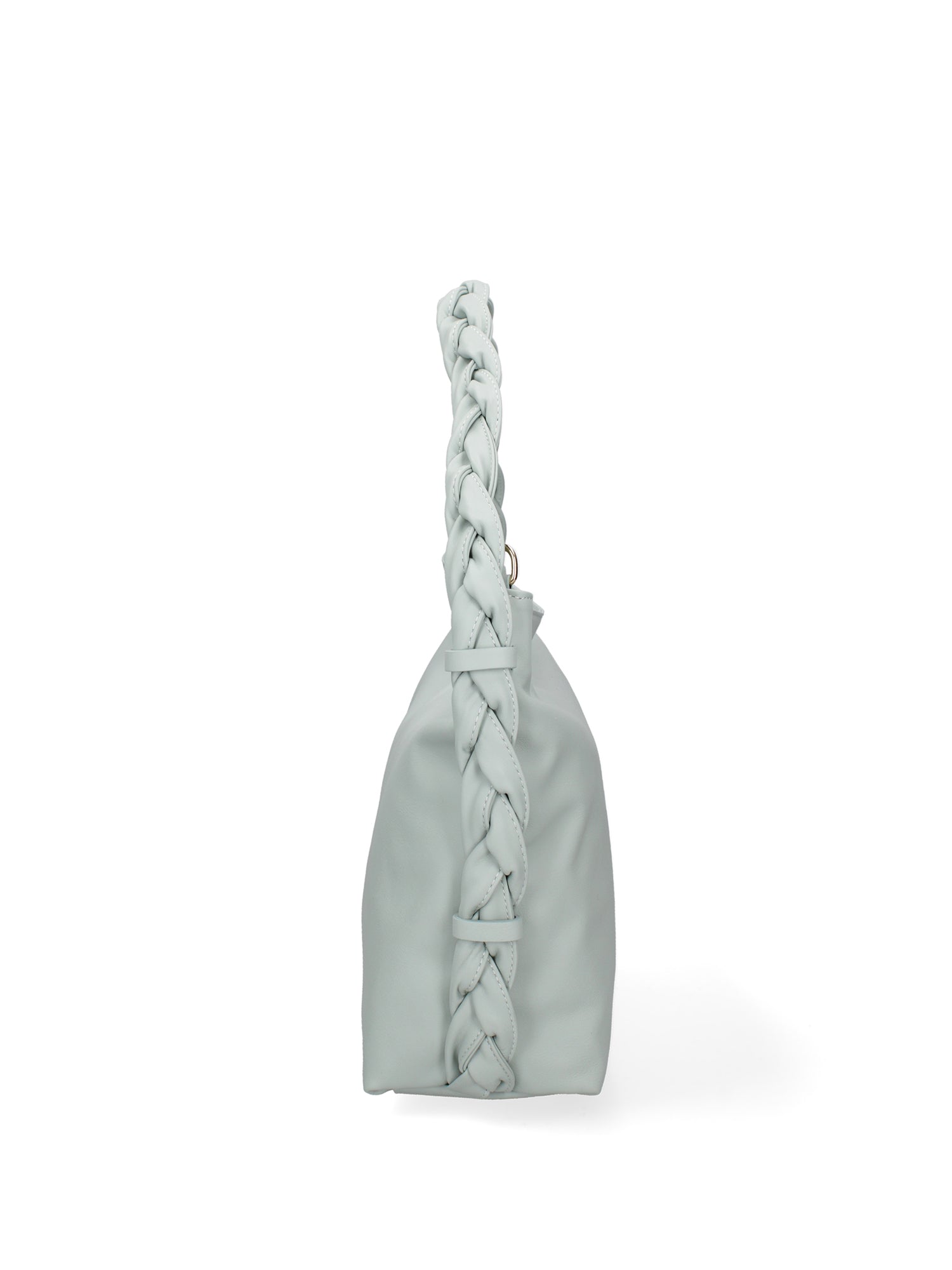 Damen-Schultertasche aus echtem Leder, hergestellt in Italien, 31 x 26 x 12 cm