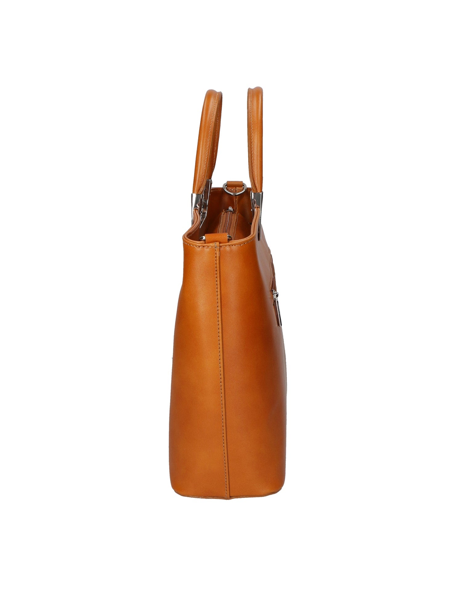 Francesca Borsa a mano da donna 100% pelle 9133-CUOIO COGNAC Chiara Ferretti