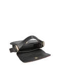 Aleide Damen-Clutch aus echtem Leder, hergestellt in Italien, 11 x 18 x 6,5 cm