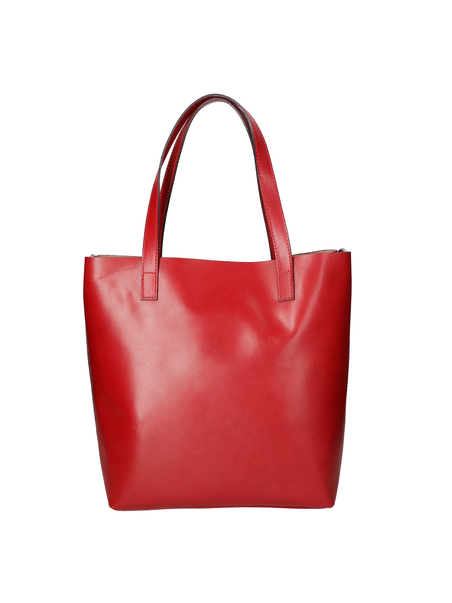 Esmeralda Borsa a mano da donna 100% pelle 9006-ROSSO RED Chiara Ferretti