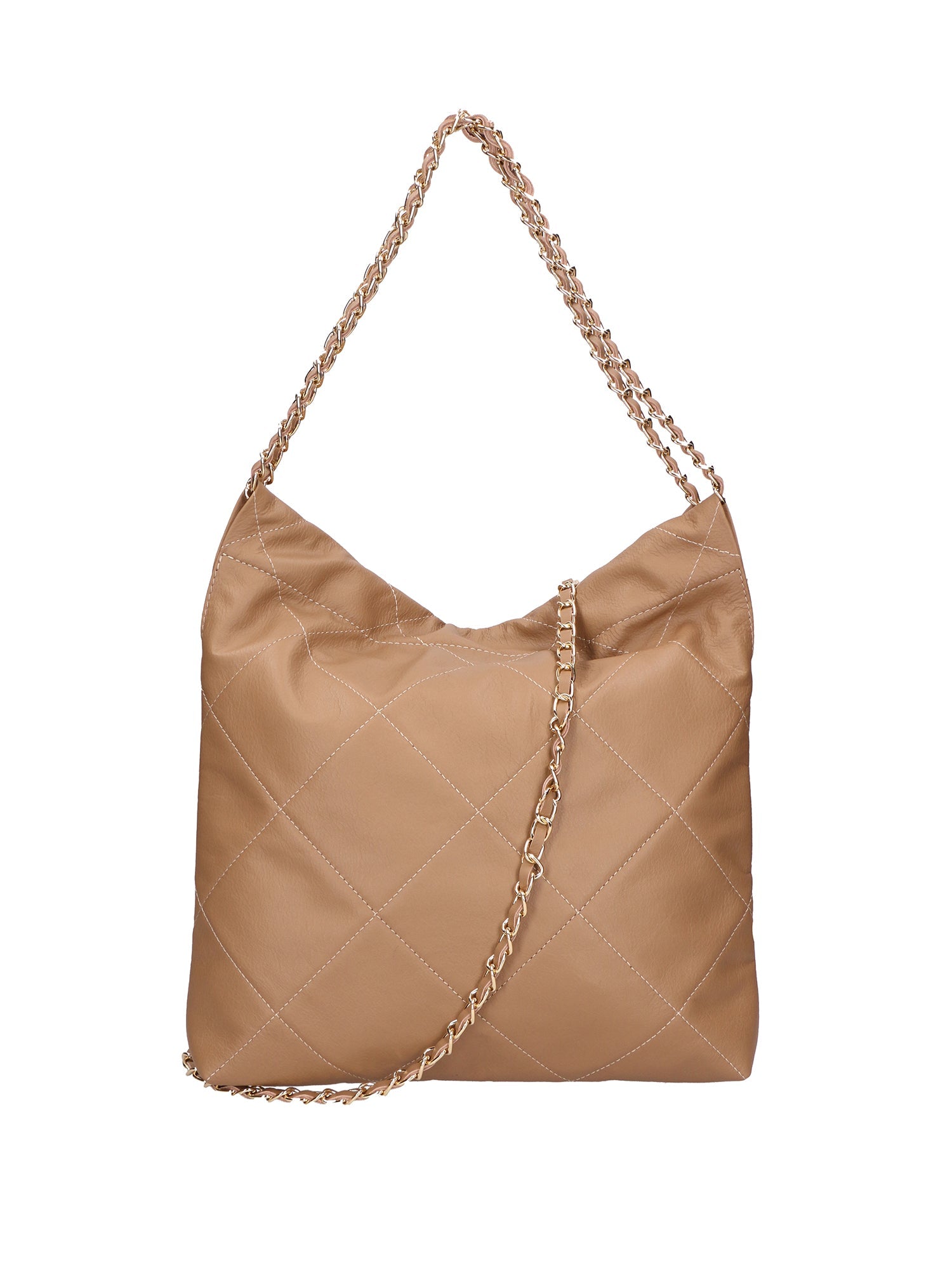 Violante Borsa a spalla donna Vera pelle 06897-S40 TAUPE Chiara Ferretti