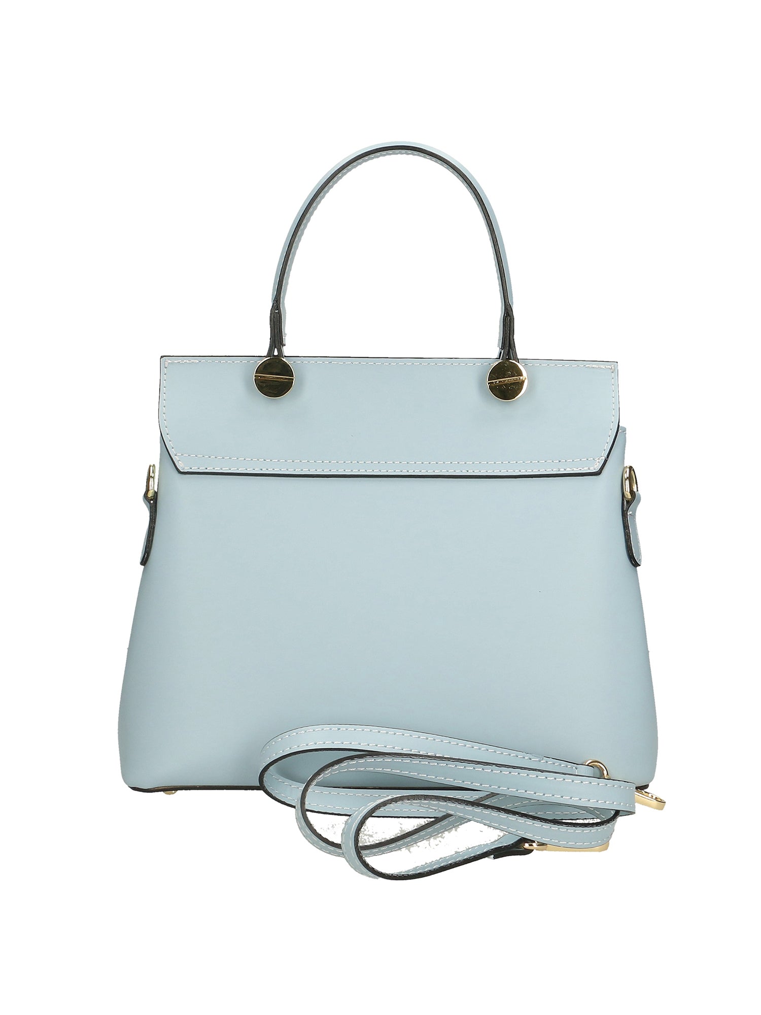 Borsa a mano da donna 100% vera pelle 7708-L366 CIELO Chiara Ferretti