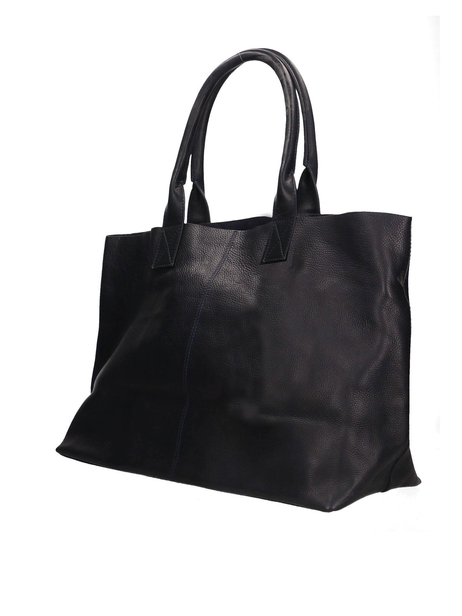Morea Borsa Shopper da donna Vera Pelle 518907-D26 BLU SCURO Chiara Ferretti