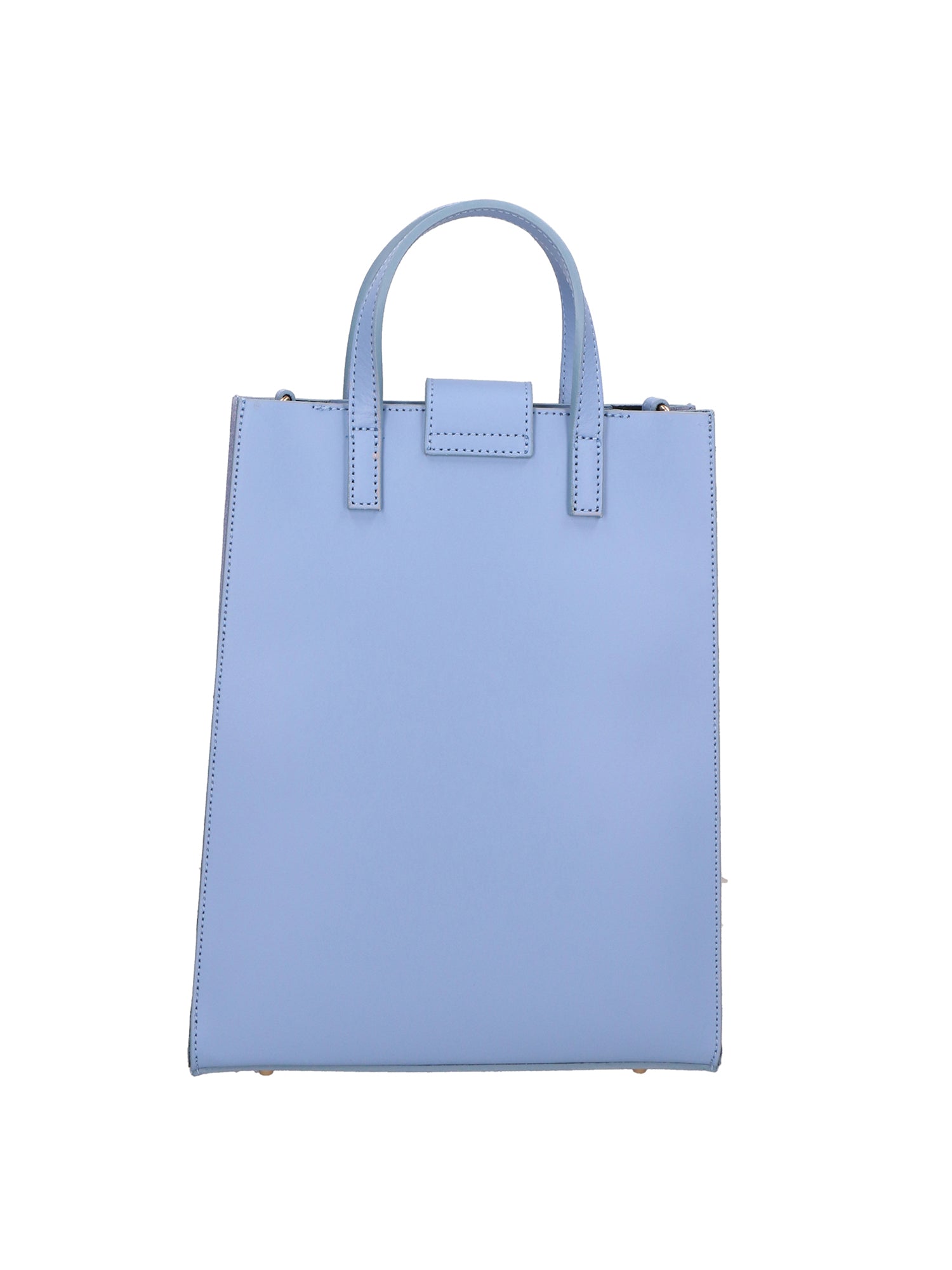Giuseppina Borsa a mano da donna Vera pelle 05990-L220 AZZURRO+54 AZZURRO Chiara Ferretti