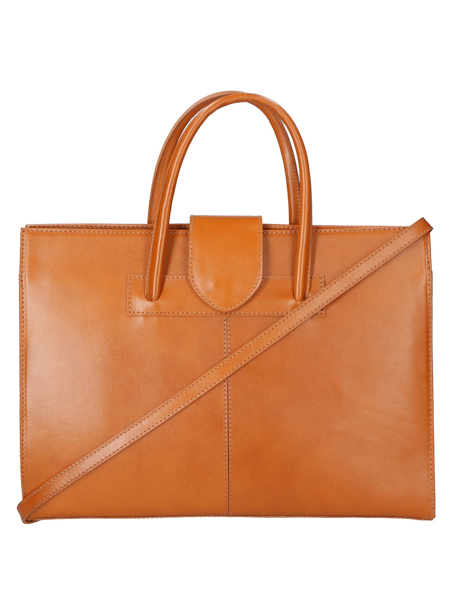 Evelina Borsa a mano da donna 100% pelle 9025-CUOIO Chiara Ferretti