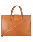 Evelina Borsa a mano da donna 100% pelle 9025-CUOIO Chiara Ferretti