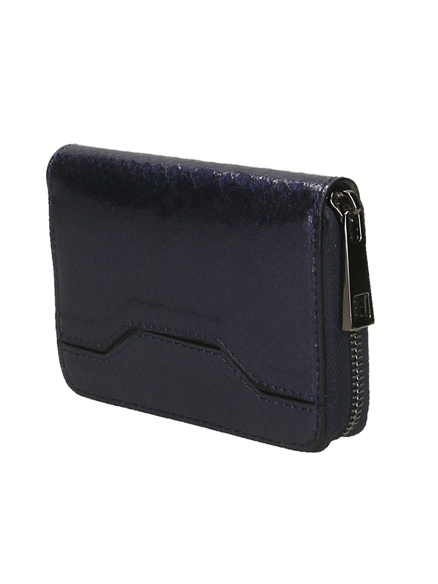 Nohemi Portafoglio donna vera pelle Zip 524072-BLU DARK BLUE Chiara Ferretti