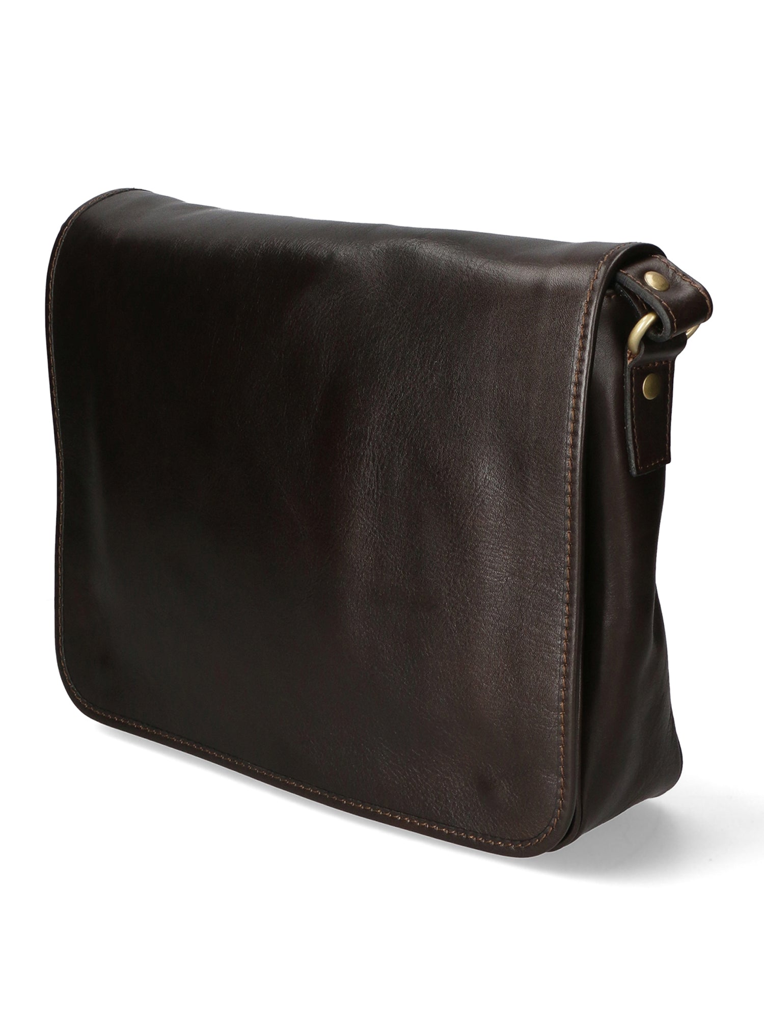 Fiammetta Borsa a mano da donna Vera pelle 9110-TMORO DARK BROWN Chiara Ferretti