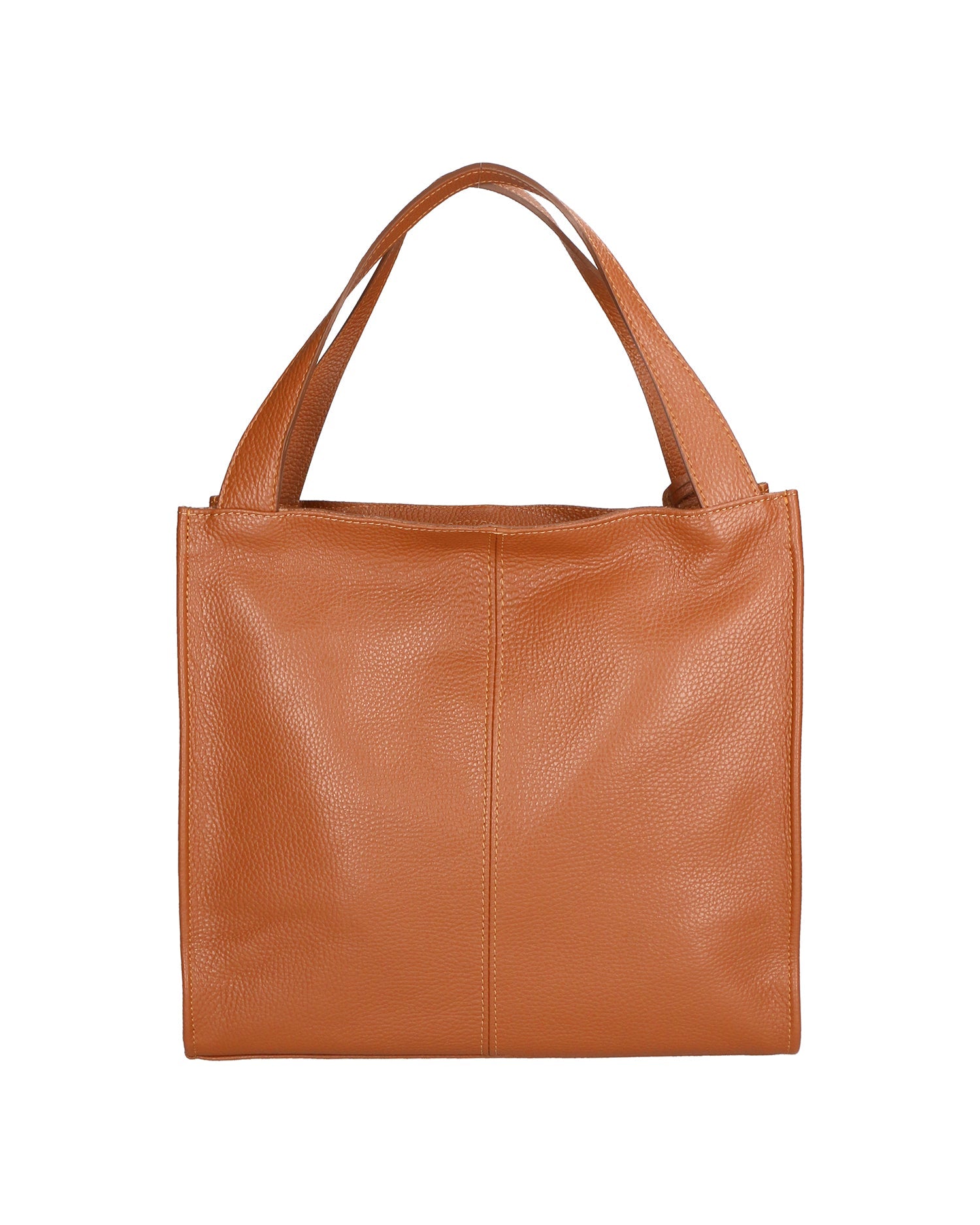 Seraphina Ultra Borsa a spalla da donna Vera pelle 3311-D17 CUOIO SCURO DARK COGNAC Chiara Ferretti
