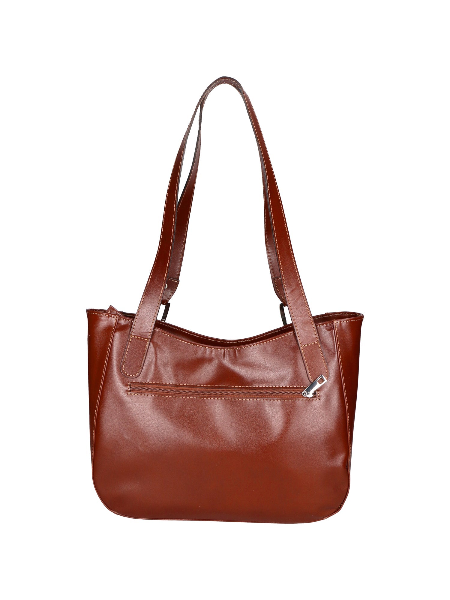 Eva Borsa a spalla da donna Vera pelle 9024-MARRONE BROWN Chiara Ferretti