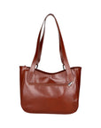 Eva Borsa a spalla da donna Vera pelle 9024-MARRONE BROWN Chiara Ferretti