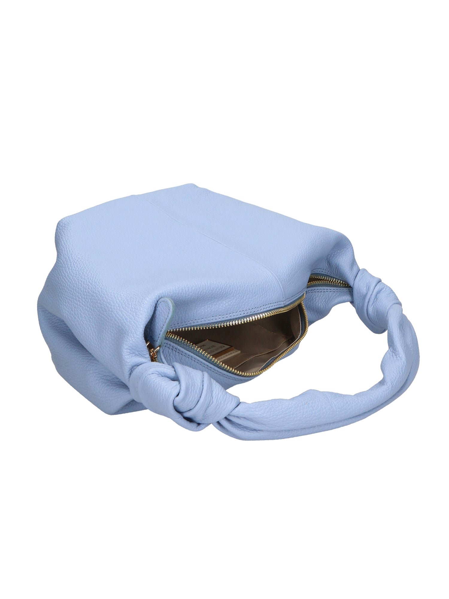 Lunaria Borsa a spalla da donna Vera pelle 06007-D220 AZZURRO Chiara Ferretti