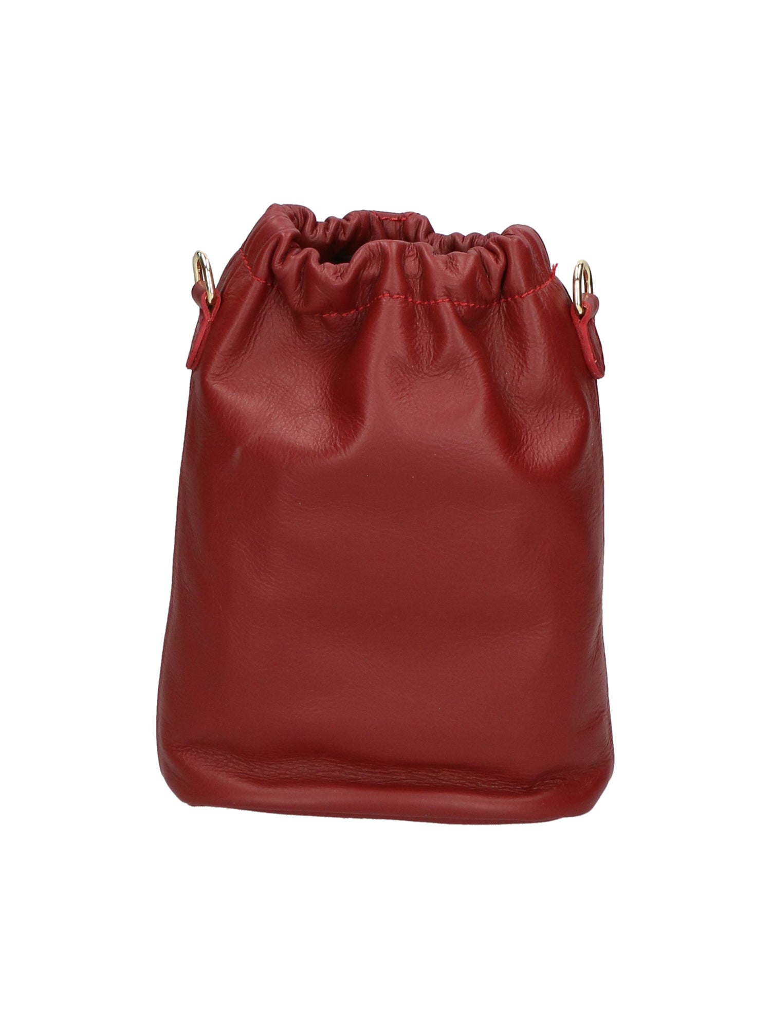 Angela Damen-Hobo-Tasche aus echtem Leder, hergestellt in Italien, 20 x 16 x 7 cm