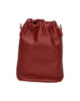 Angela Damen-Hobo-Tasche aus echtem Leder, hergestellt in Italien, 20 x 16 x 7 cm