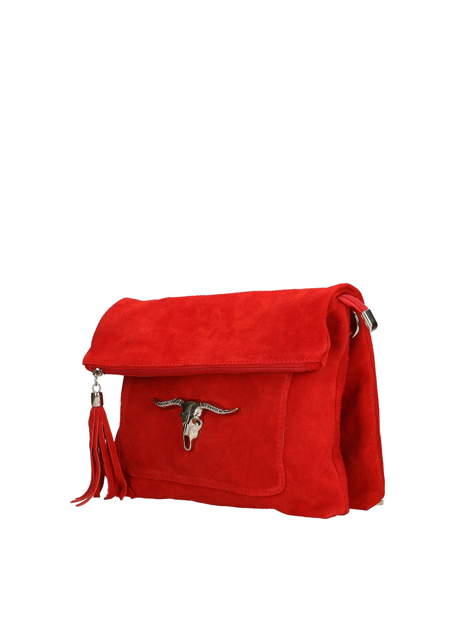 Valencia Borsa a tracolla da donna Vera pelle 8651-ROSSO Chiara Ferretti
