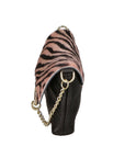 Safira Borsa a mano da donna Vera pelle 04760-ZEBRA ROSA Chiara Ferretti