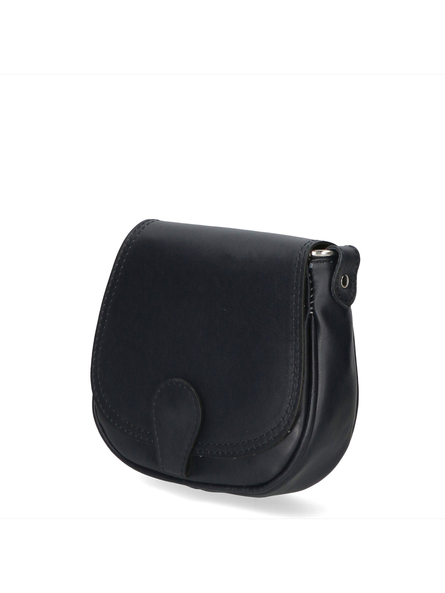 Borsa a tracolla da Donna Bianca in Vera Pelle Made in Italy 17x19x6 cm