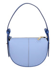 Irma Borsa a spalla da donna 100% pelle 06215-AZZURRO L220+L222 Chiara Ferretti