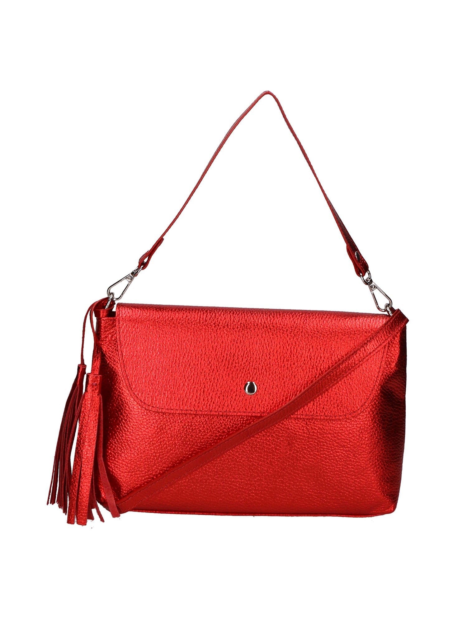 Auralia Borsa a mano da donna Vera pelle 05923-DL58 ROSSO Chiara Ferretti