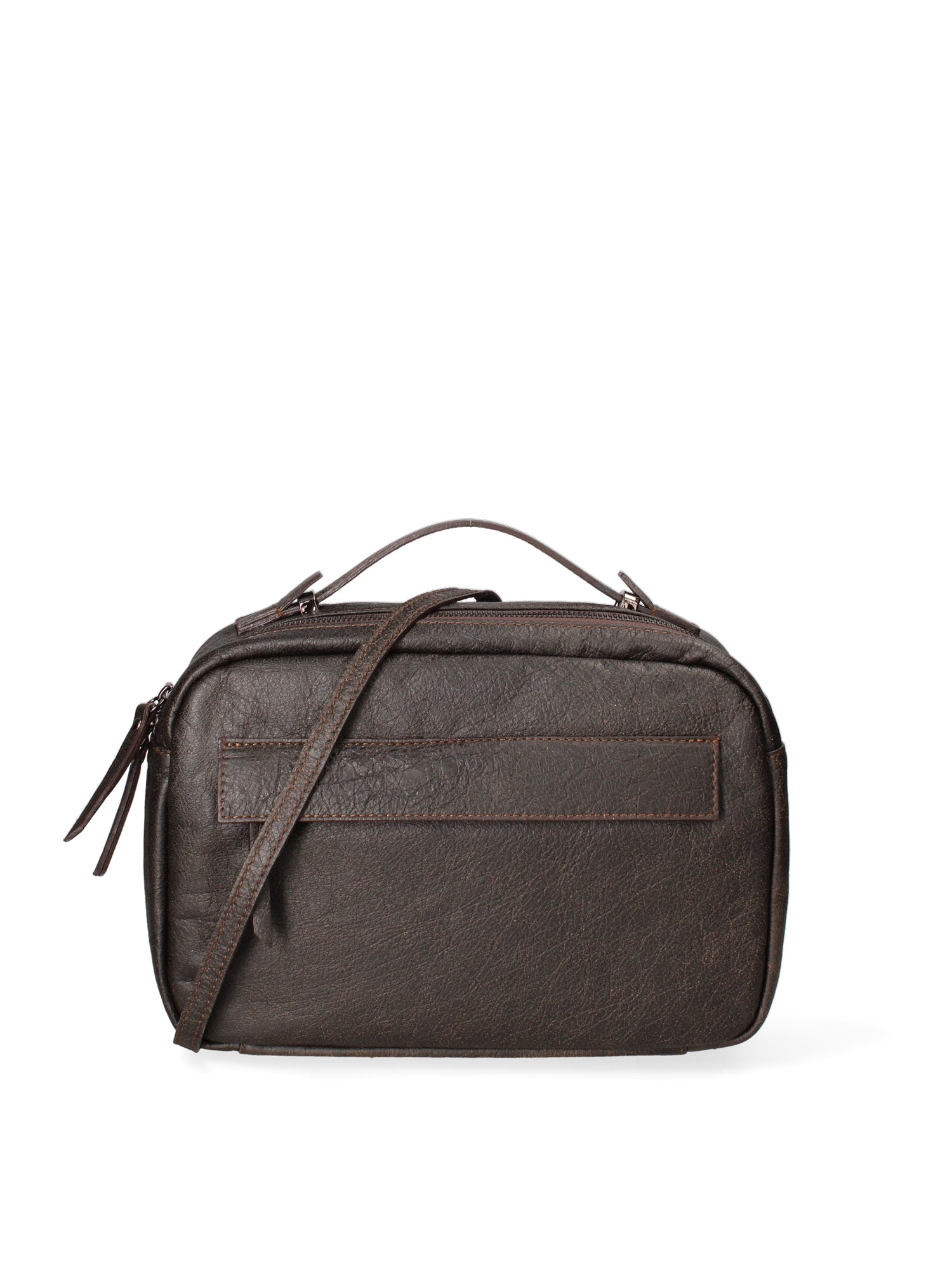 Vera Pelle 6542-TMORO Borsa a mano unisex Modello Avelon Chiara Ferretti