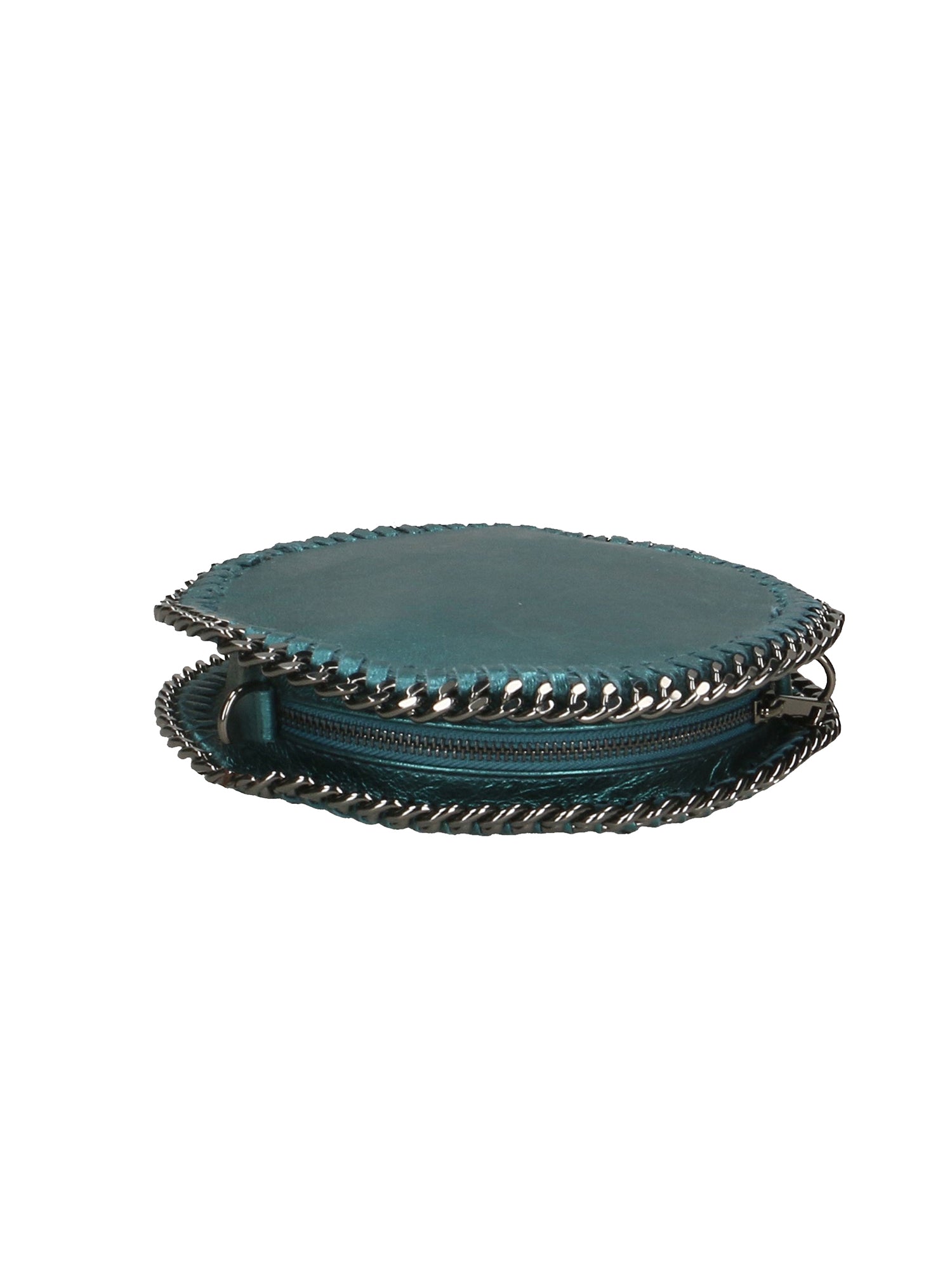 Nora Damen-Schultertasche aus echtem Leder, hergestellt in Italien, 22 x 22 x 5 cm