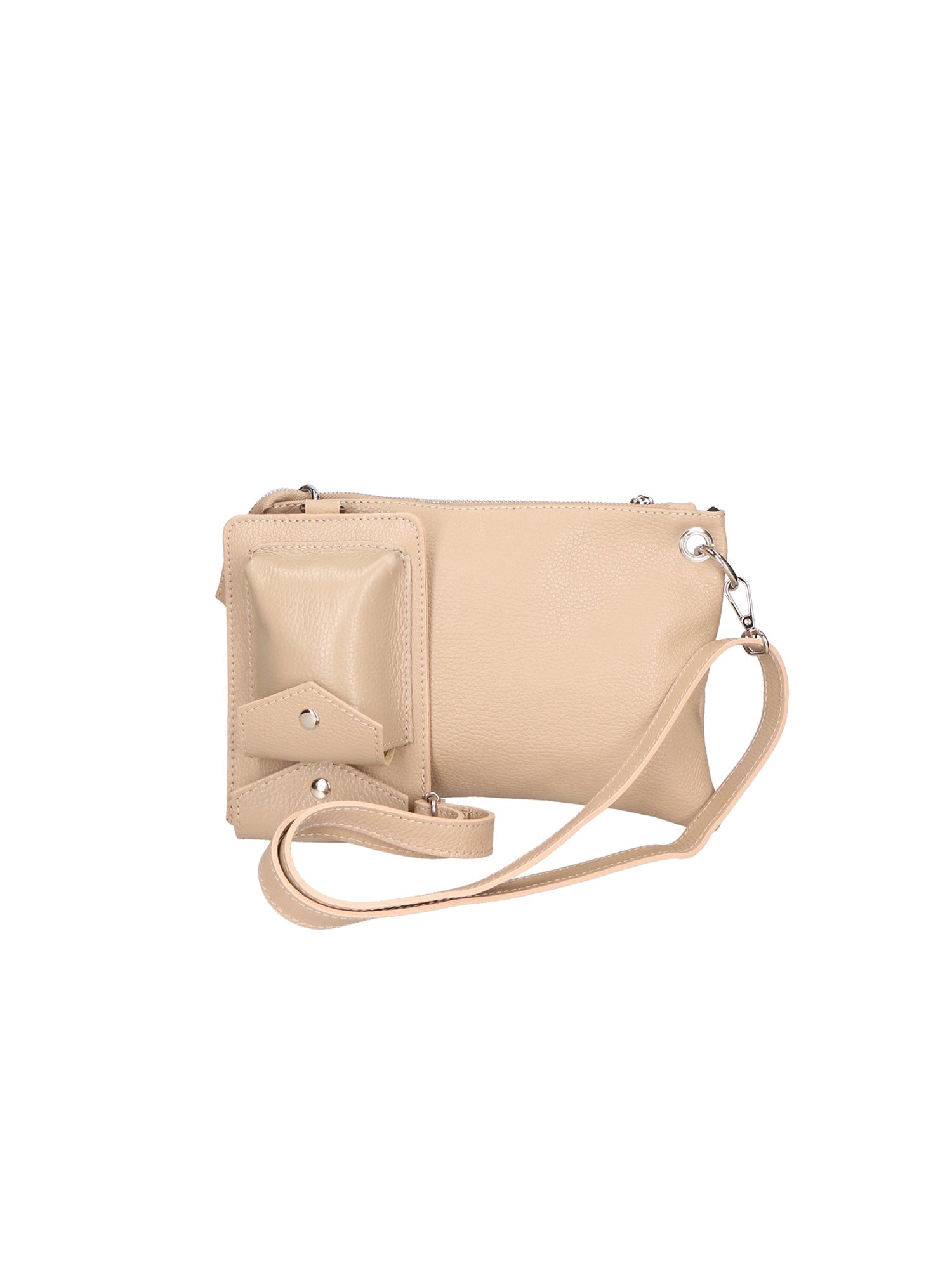 Ifigenia Borsa a tracolla da donna Vera pelle 05932-D05 CAPPUCCINO CAPUCHIN Chiara Ferretti