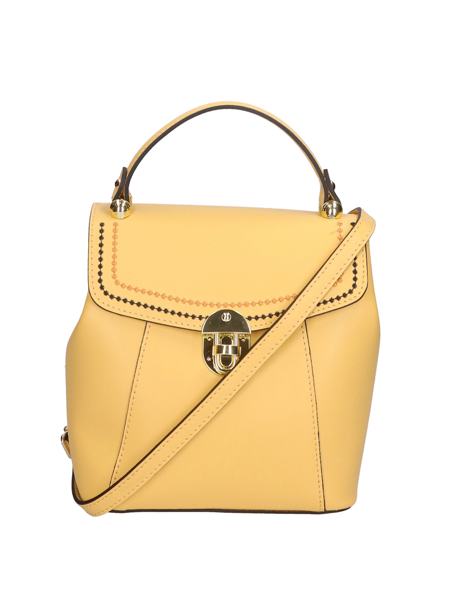 Borsa a mano da Donna Giuditta in Vera Pelle Made in Italy 22x20x12 cm