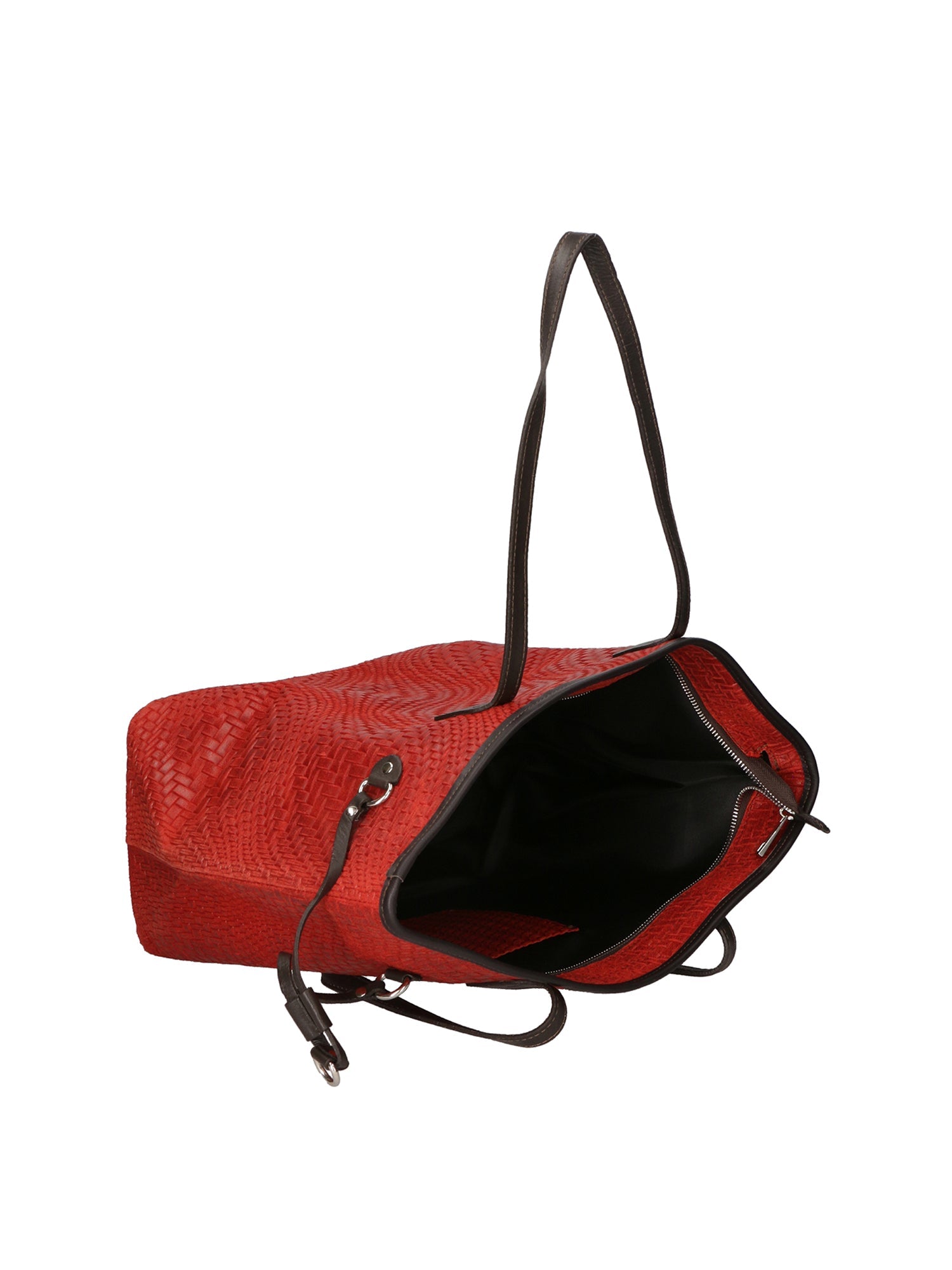 Emiliana Borsa a spalla da donna Vera pelle 80061-ROSSO Chiara Ferretti