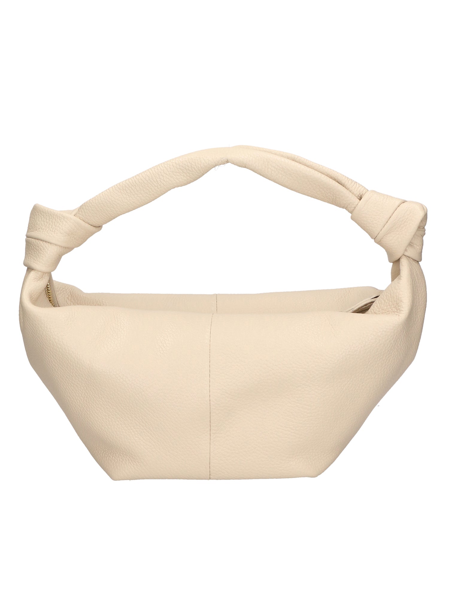 Lunaria Borsa a spalla da donna Vera pelle 06007-D37 LATTE MILK Chiara Ferretti