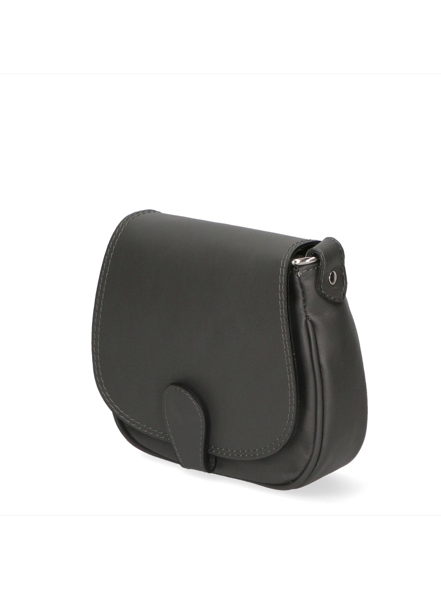 Borsa a tracolla da Donna Bianca in Vera Pelle Made in Italy 17x19x6 cm