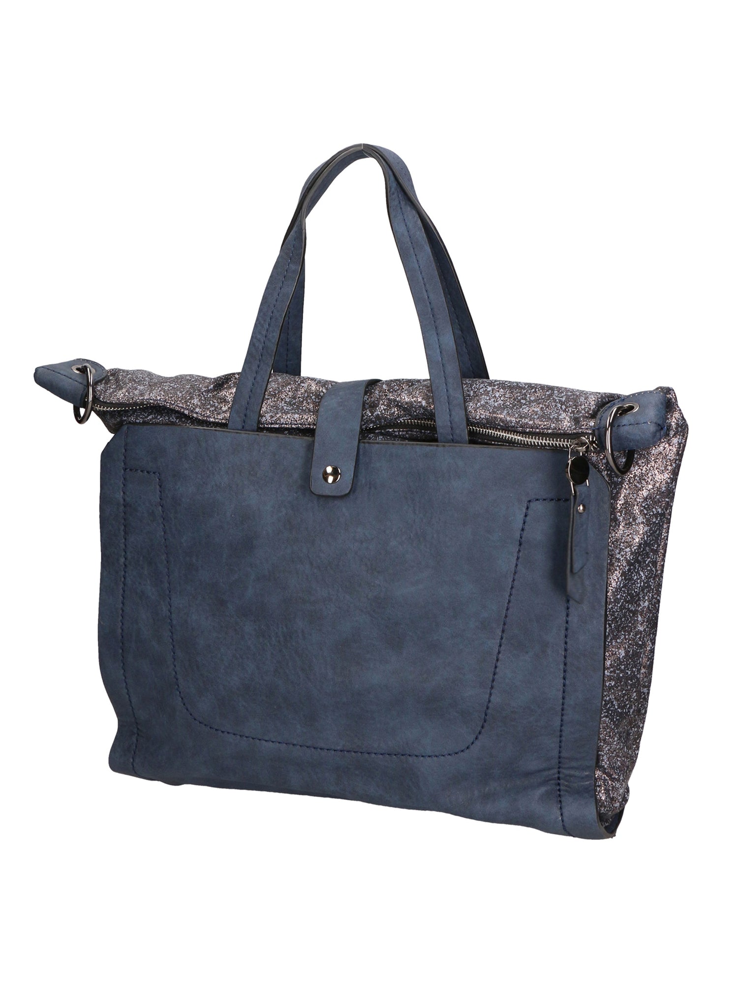 Rosella Borsa a mano da donna Ecopelle LK0245-BLU Chiara Ferretti