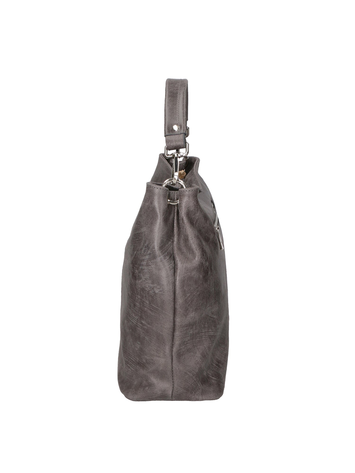 Elisabetta Borsa a mano da donna Vera pelle 80054-018 GRIGIO MEDIO Chiara Ferretti