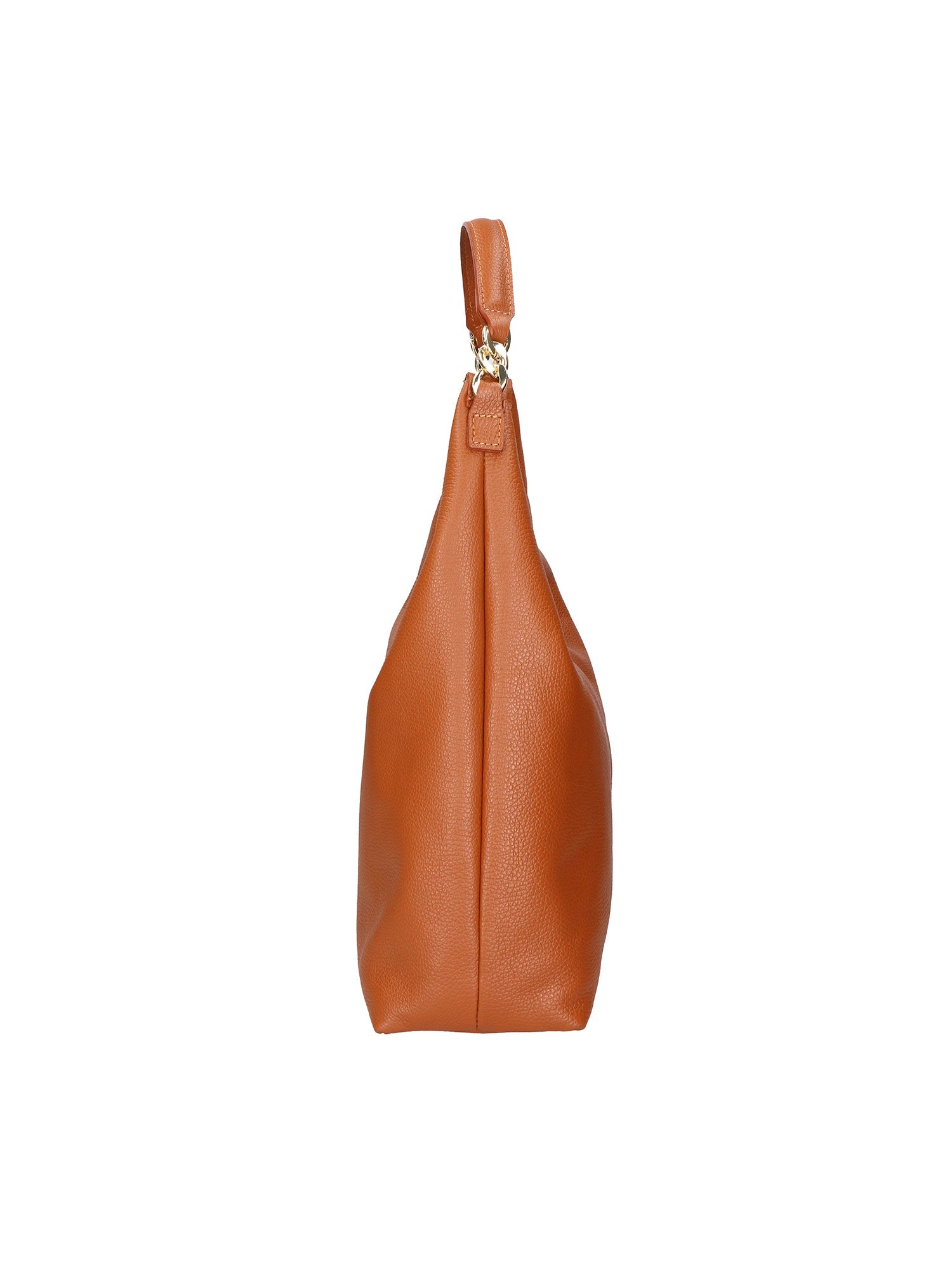 Ursula Borsa a spalla da donna Vera pelle 06673-D17 CUOIO SCURO Chiara Ferretti