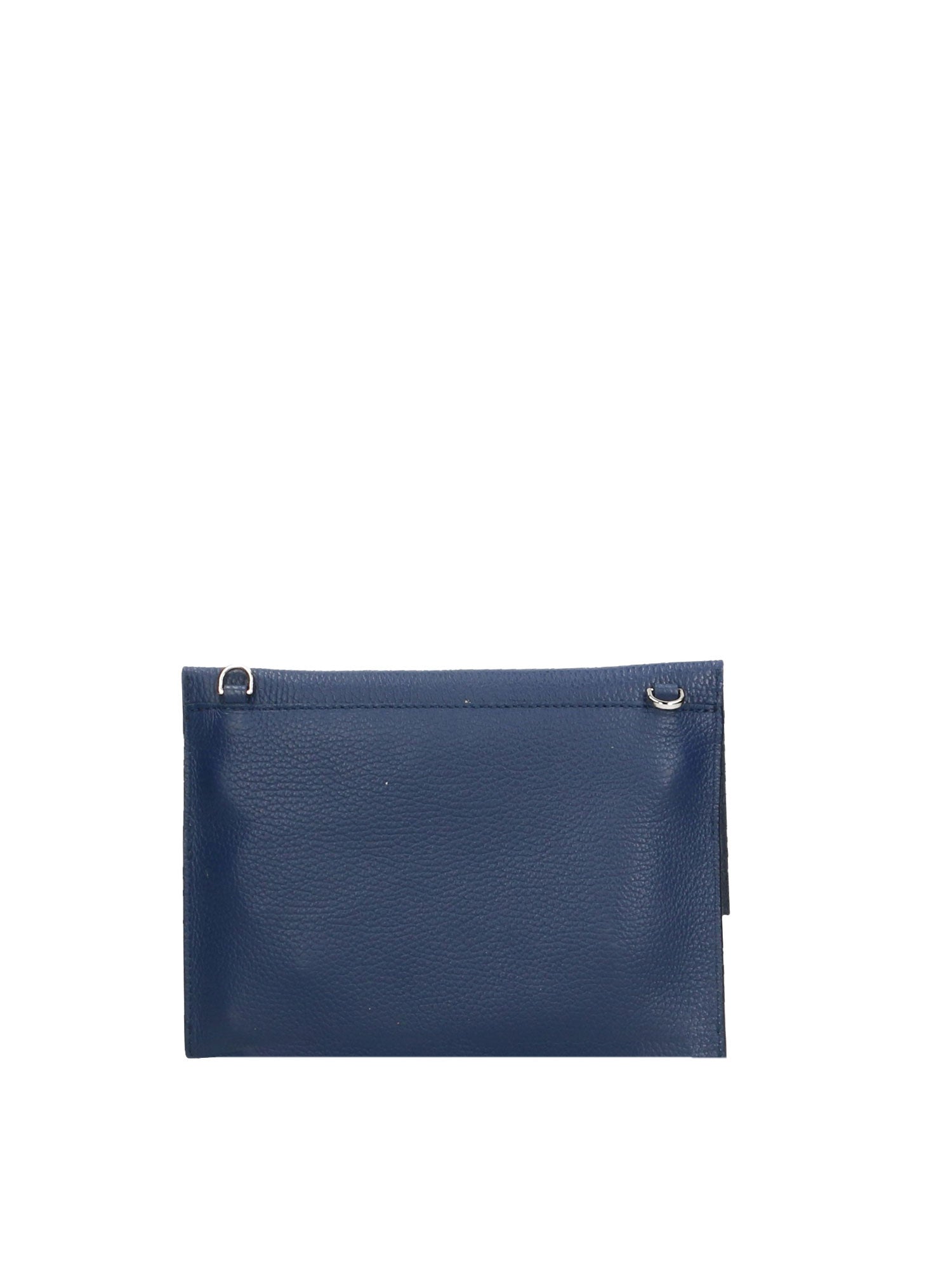 Zaffiro 189728-BLU JEANS Pochette da donna in vera pelle Chiara Ferretti