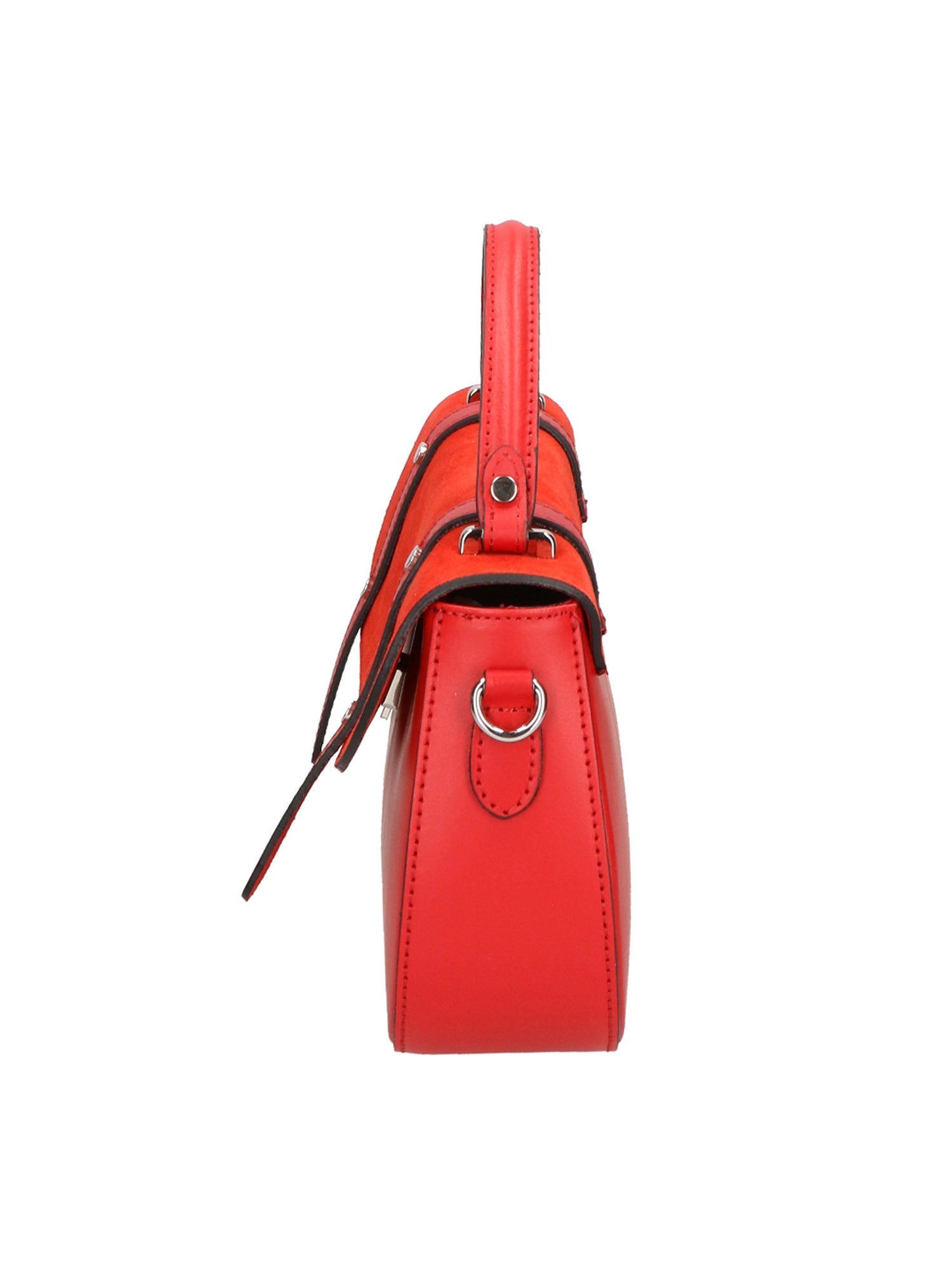 Genziana Borsa a mano da donna Vera pelle 05993-L214 ROSSO+17 ROSSO Chiara Ferretti
