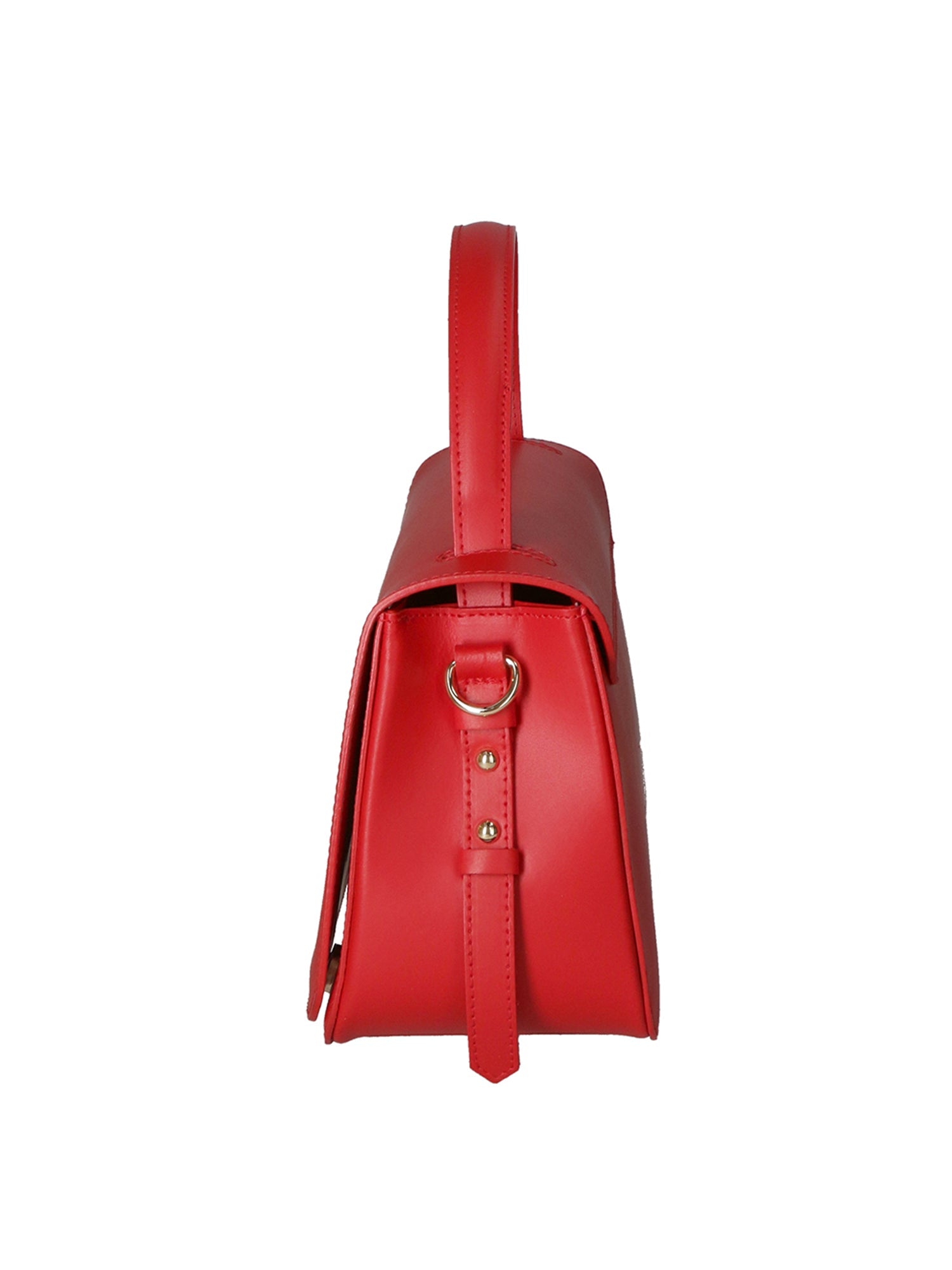 Lucia Borsa a mano da donna 100% pelle 04514-L214 ROSSO Chiara Ferretti