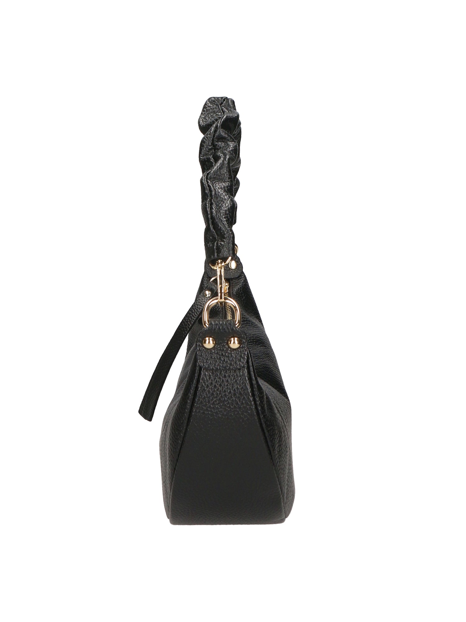 Ida Borsa a spalla da donna Vera pelle 05916-C28 NERO Chiara Ferretti