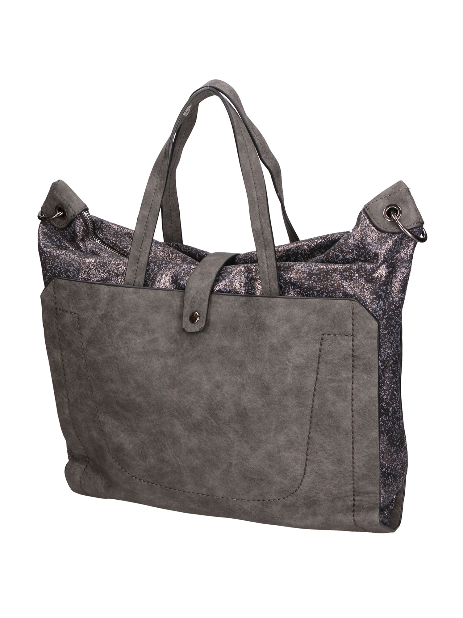 Rosella Borsa a mano da donna Ecopelle LK0245-GREY Chiara Ferretti