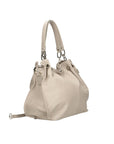 Ereba Borsa a mano da donna Made in Italy 100% pelle 3305-S86 GRIGIO Chiara Ferretti