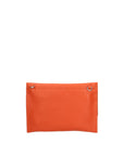 Zaffiro 189728-ARANCIO Pochette da donna in vera pelle Chiara Ferretti