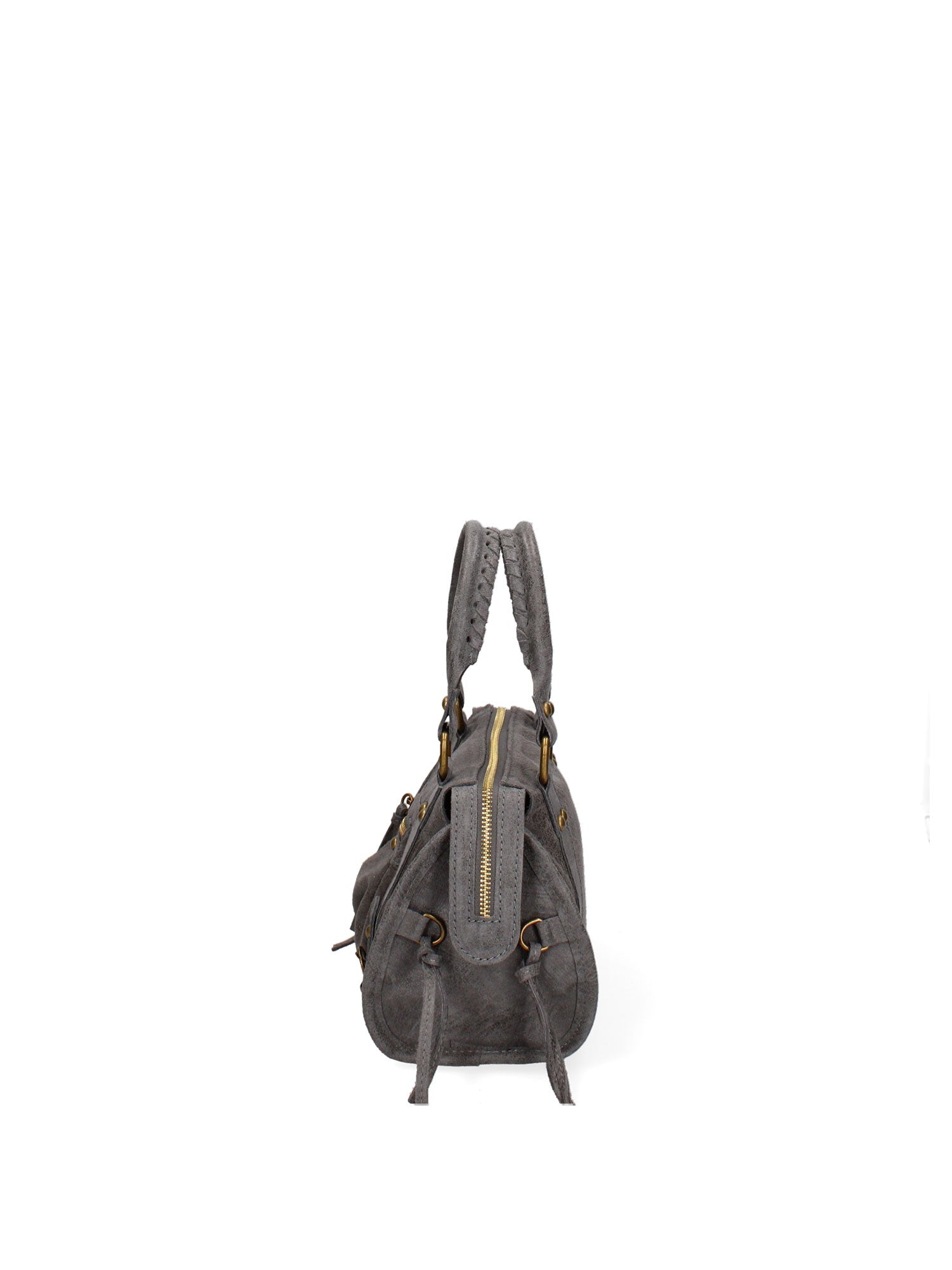 Erisia Borsa a spalla da donna Vera pelle 06091-018 GRIGIO MEDIO Chiara Ferretti