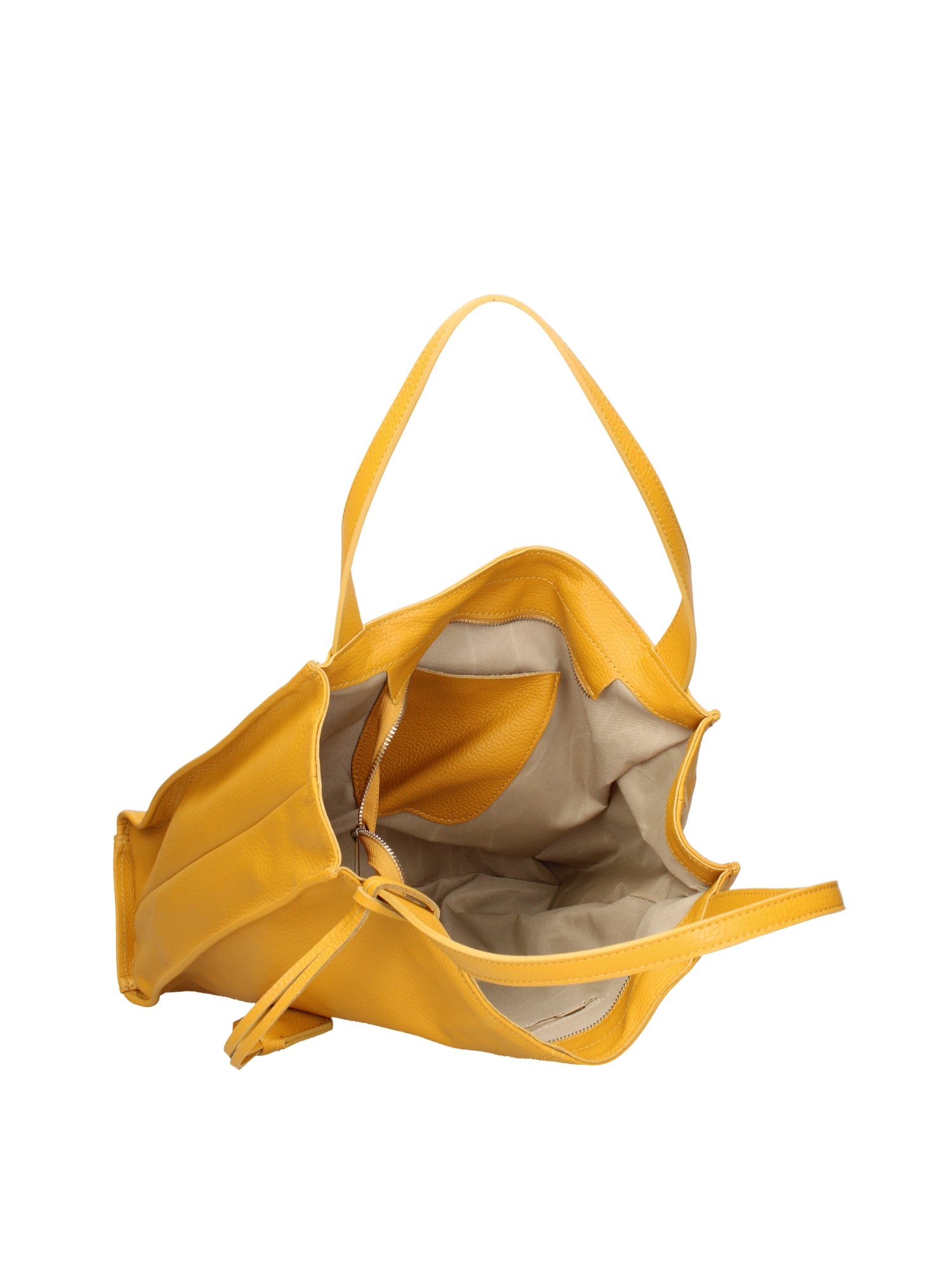Seraphina Ultra Borsa a spalla da donna Vera pelle 3311-D36 SENAPE Chiara Ferretti