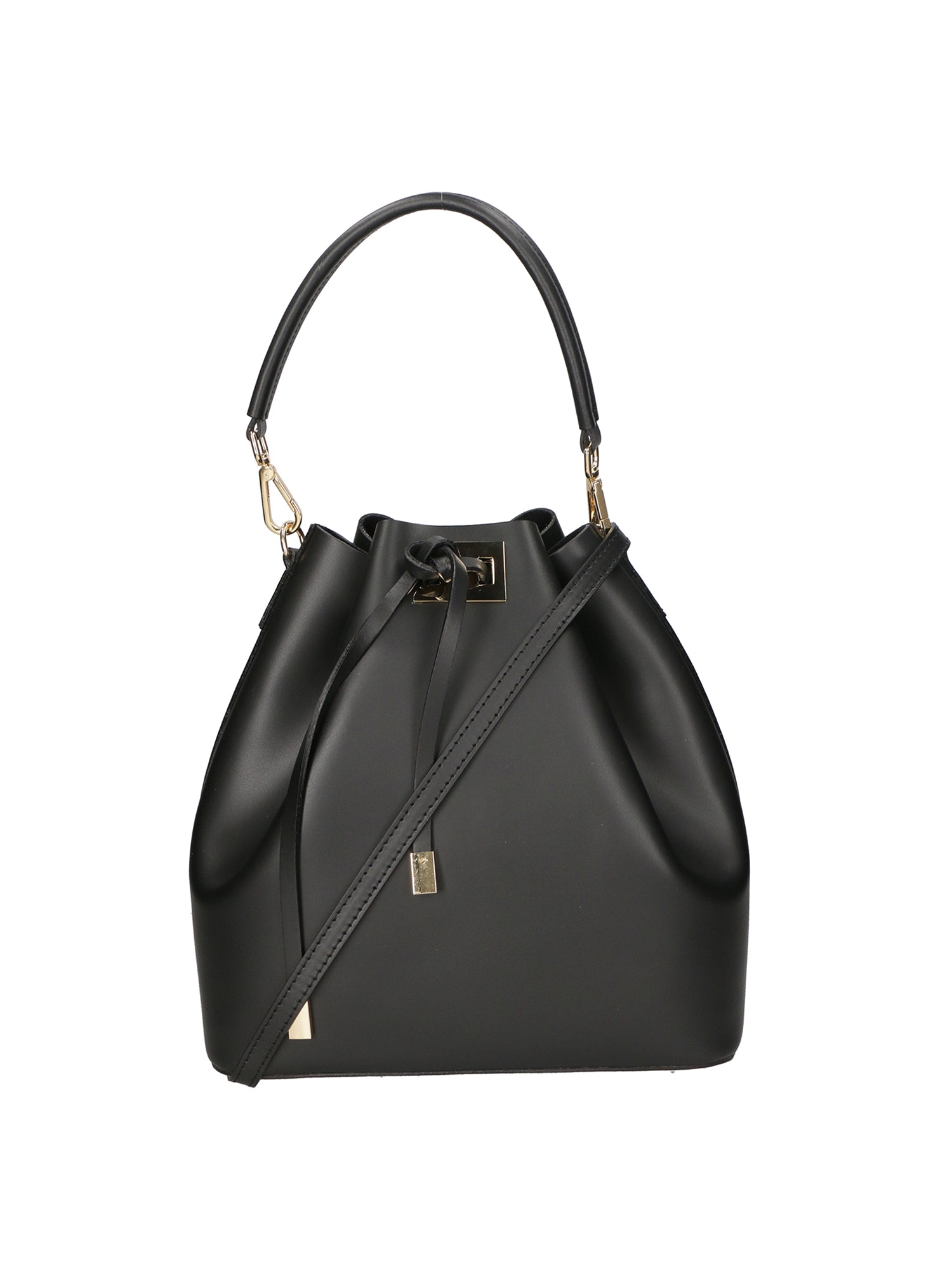 Erina Borsa a mano da donna Vera pelle 8073-P218 NERO Chiara Ferretti