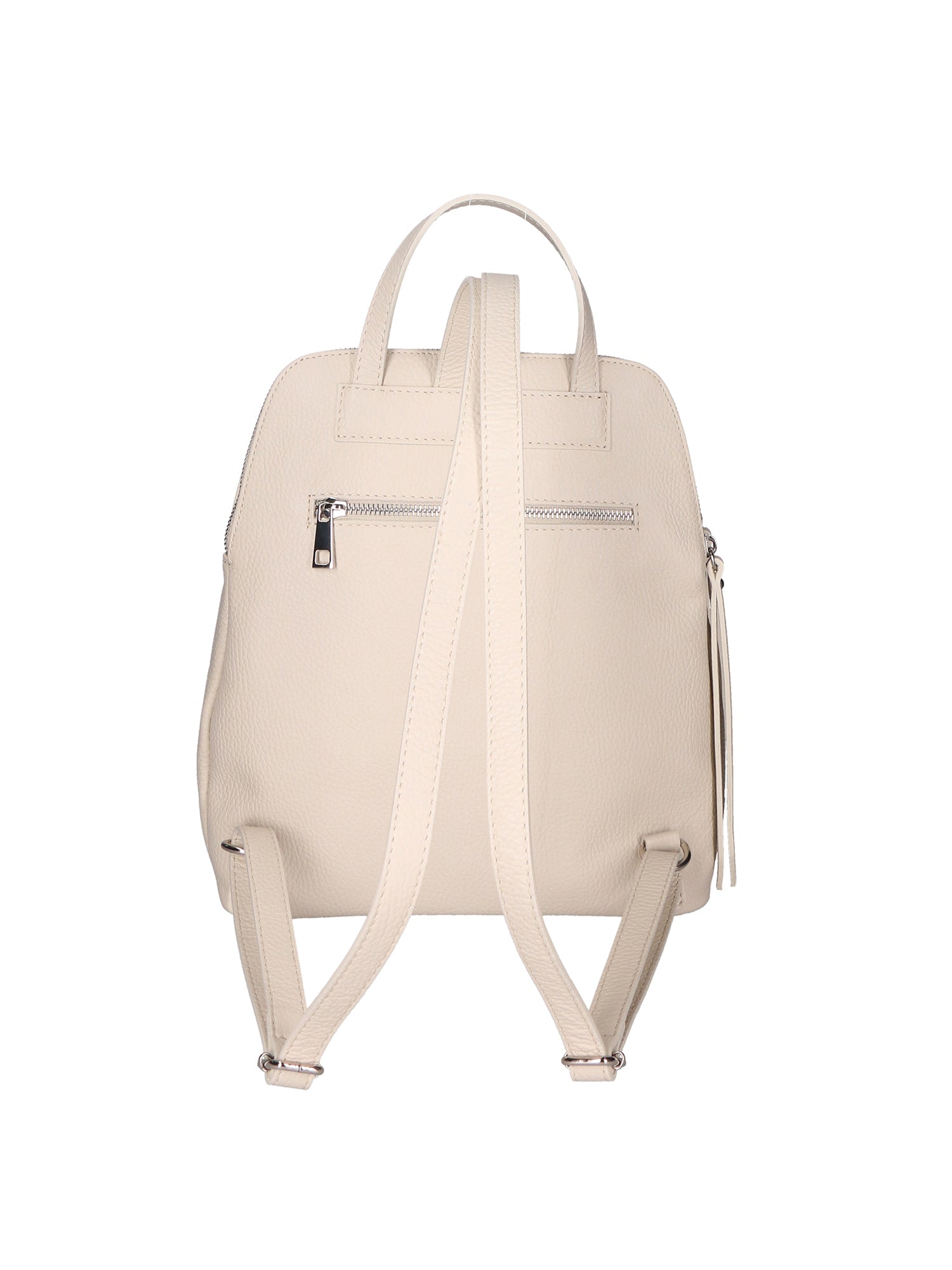 Glenda Borsa a mano da donna Vera pelle 05919-D37 LATTE Chiara Ferretti
