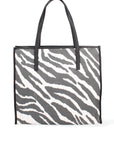 Zarina Borsa a spalla da donna Tela e Vera Pelle 5370-11-NERO Chiara Ferretti