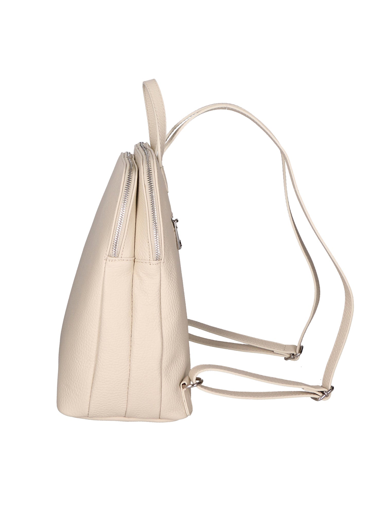 Glenda Borsa a mano da donna Vera pelle 05919-D37 LATTE Chiara Ferretti